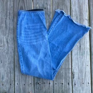 Pull On Flare Jeans
